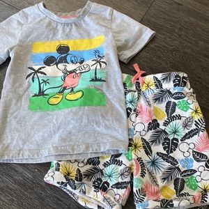 2 piece toddler outfit Mickey Mouse